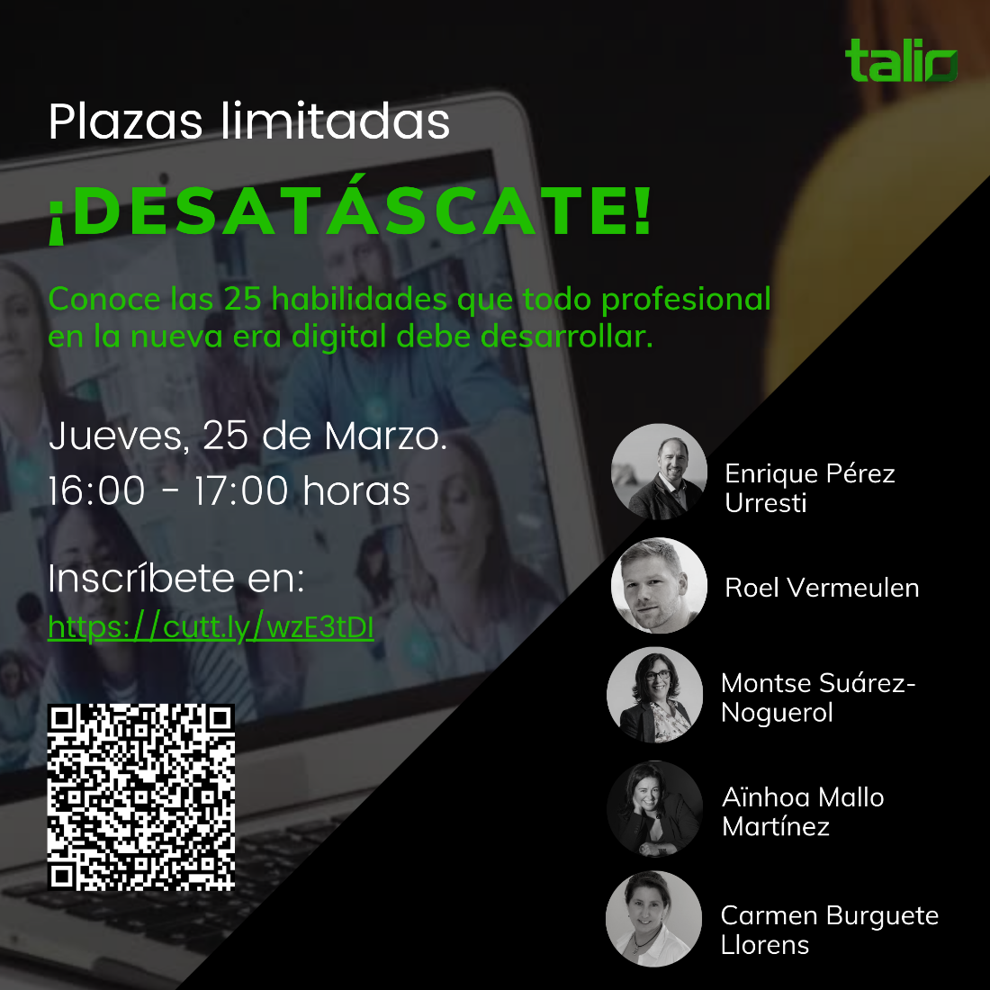 Las 25 habilidades del profesional digital por Talio