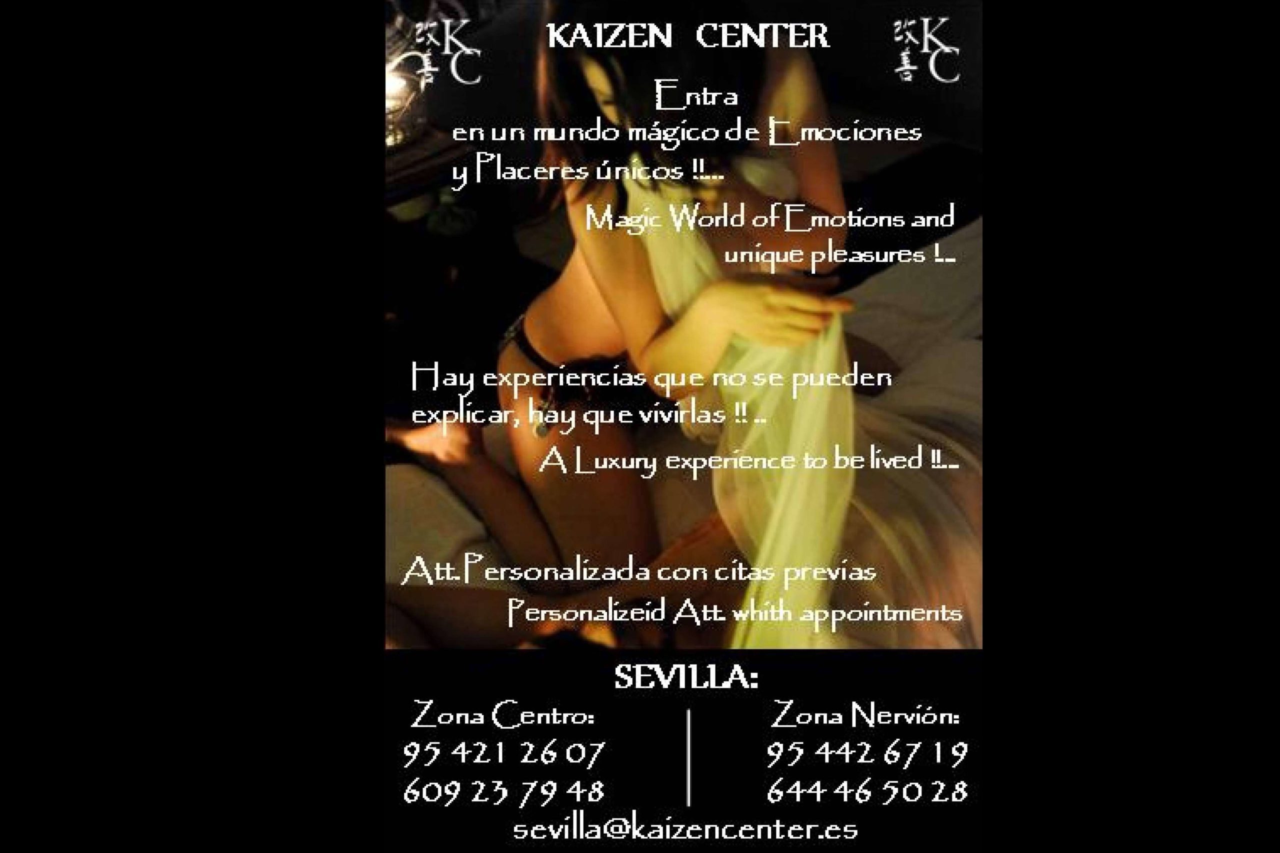 Kaizen Center Sevilla, el centro que ofrece masajes tantra y eróticos/sensoriales