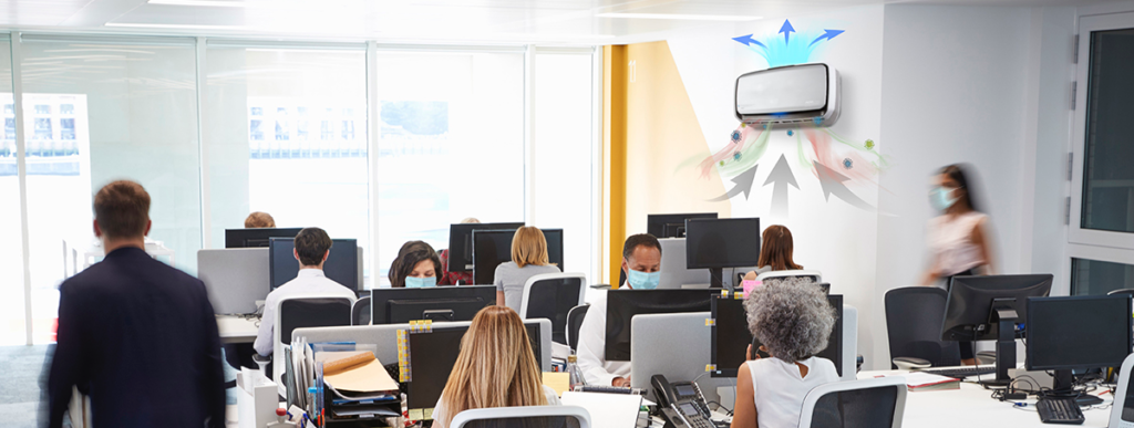 Foto de Oficinas y purificadores de aire