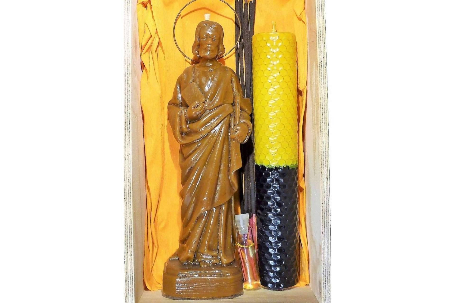 Las velas ritualizadas de San Judas Tadeo de Candle Art
