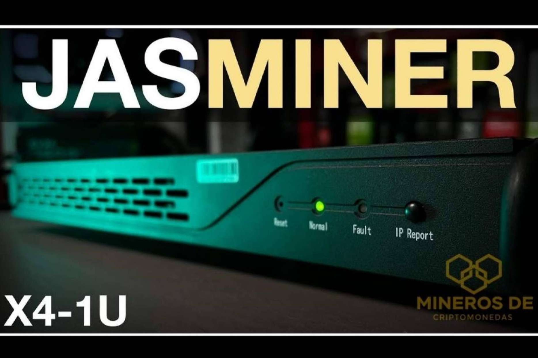 Jasminer X4-Q, un producto de tecnología de alto rendimiento para minar criptomonedas, por la empresa Mineros de Criptomonedas