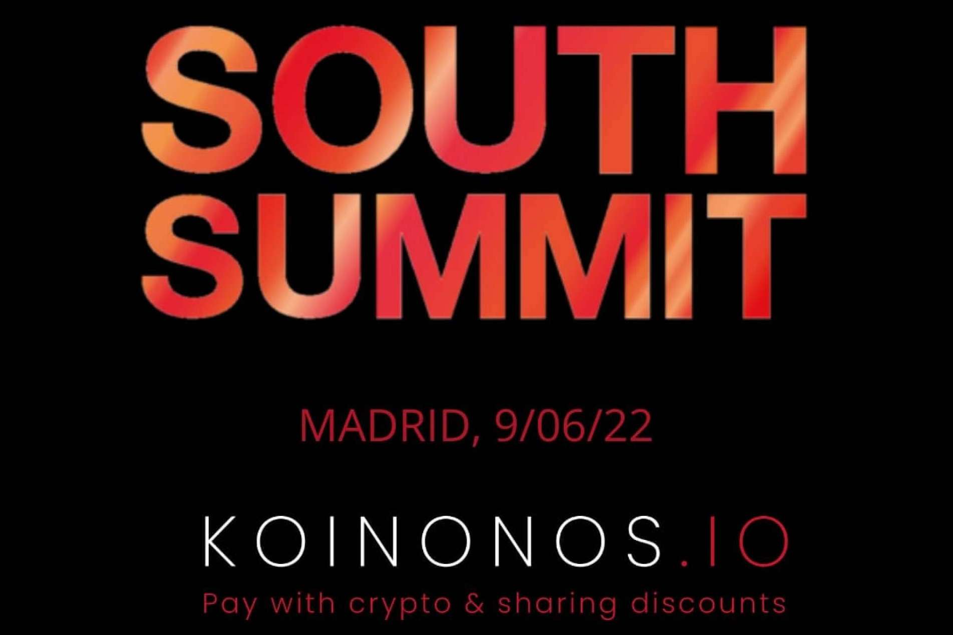 Koinonos, la app para pagar con criptomonedas que estuvo presente en el South Summit