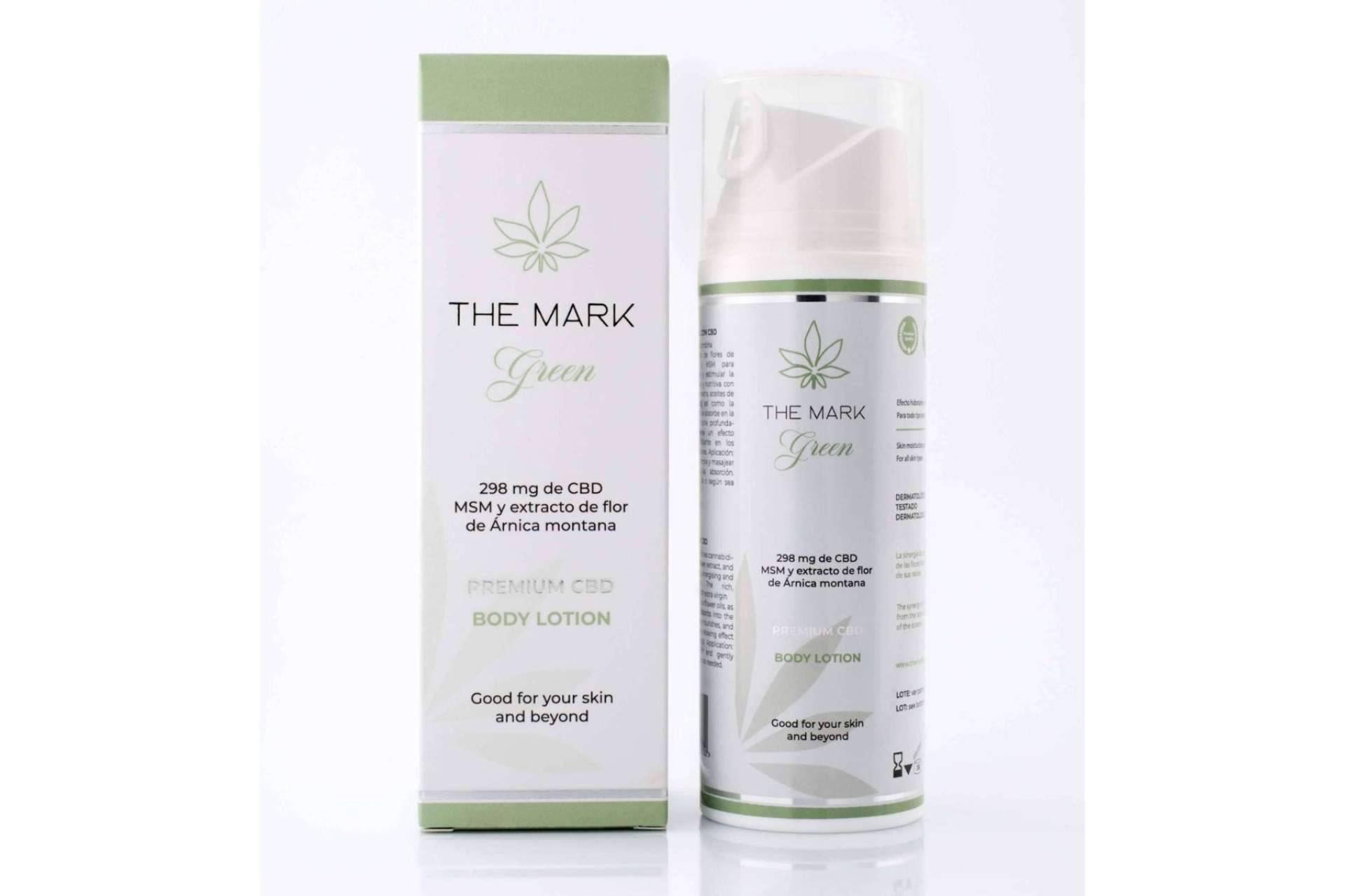 The Mark Green ofrece una loción corporal hidratante de alta calidad