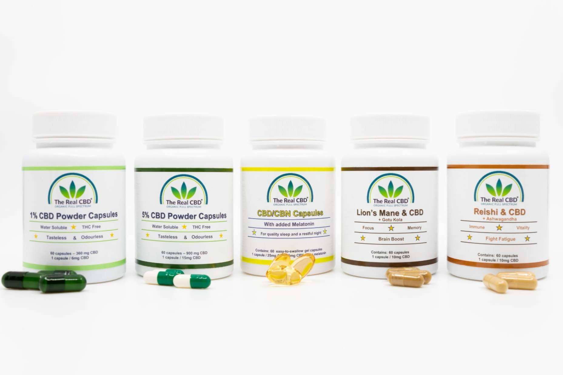 CBDrocks y su amplia variedad de cápsulas de CBD