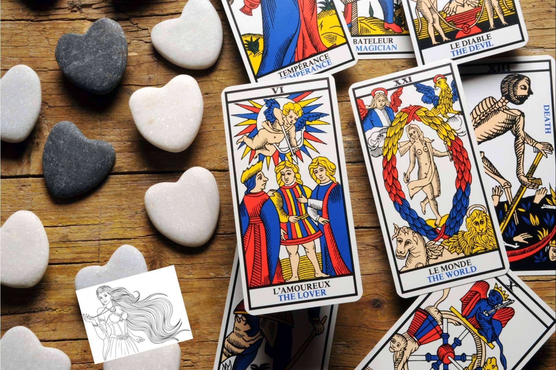 El tarot online con una profesional honesta, Dama Mágica