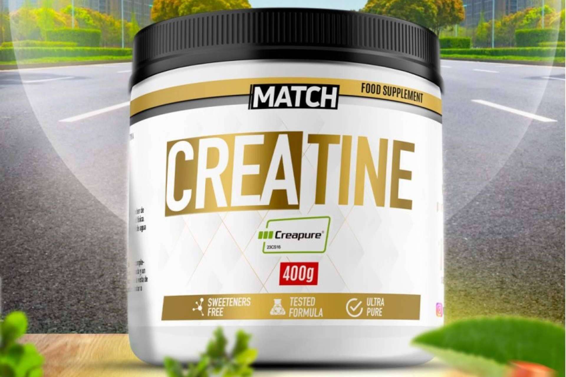 Creatina Creapure, el suplemento dietético que propone FITstore para aumentar tanto la fuerza como la masa muscular