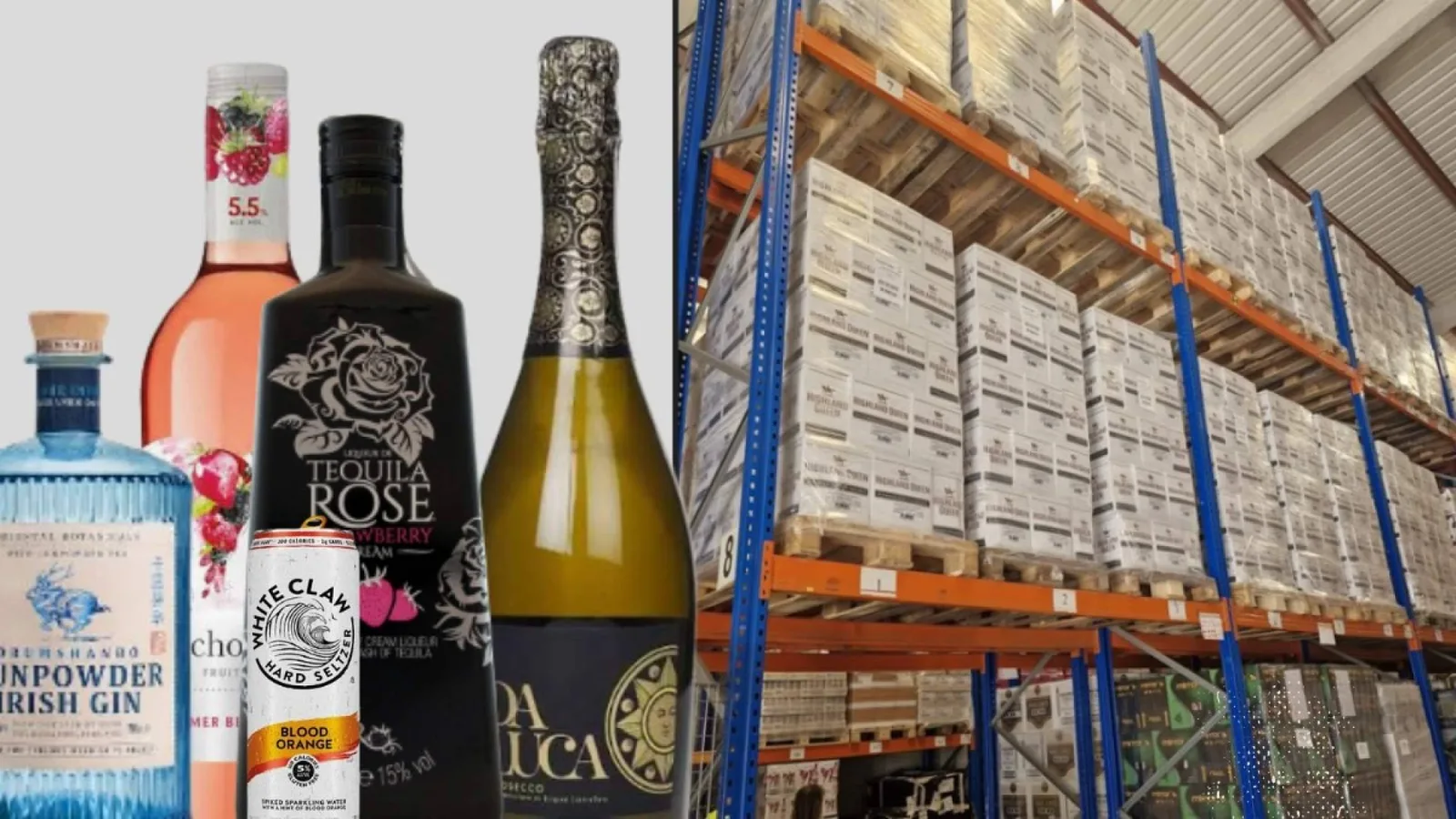 Un stock de bebidas valorado en 1,49 millones de euros sale a subasta online en eactivos.com